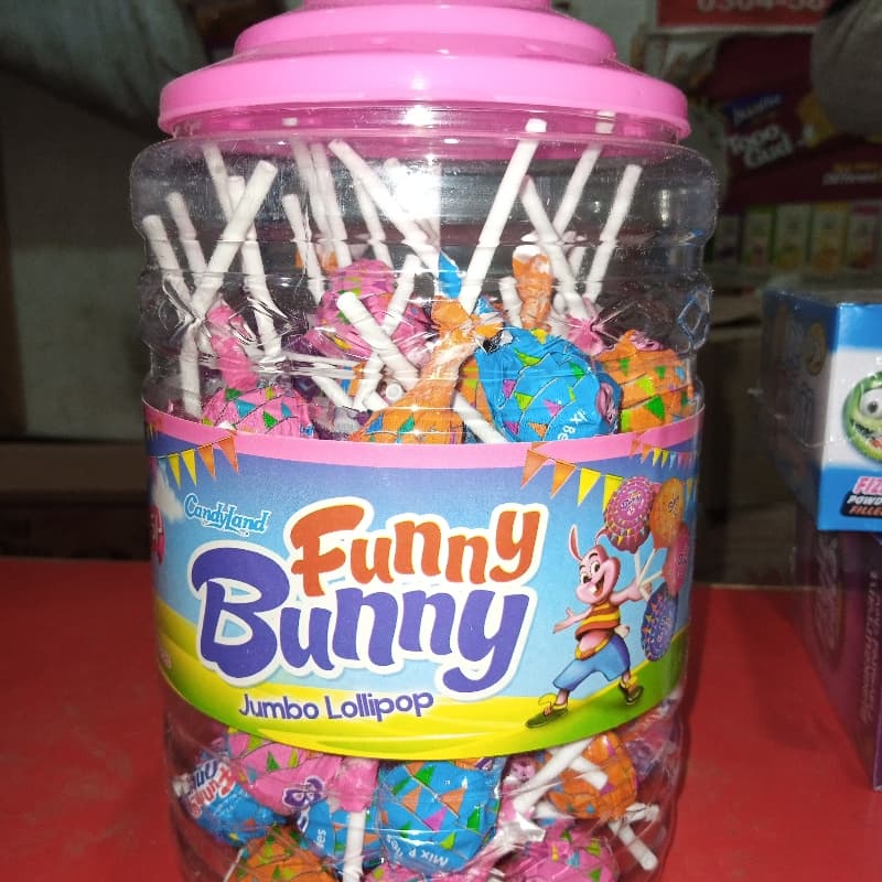 Funny Bunny Lollipop 75P