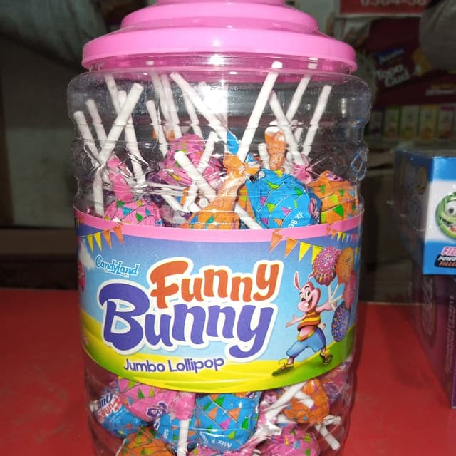Funny Bunny Lollipop 75P